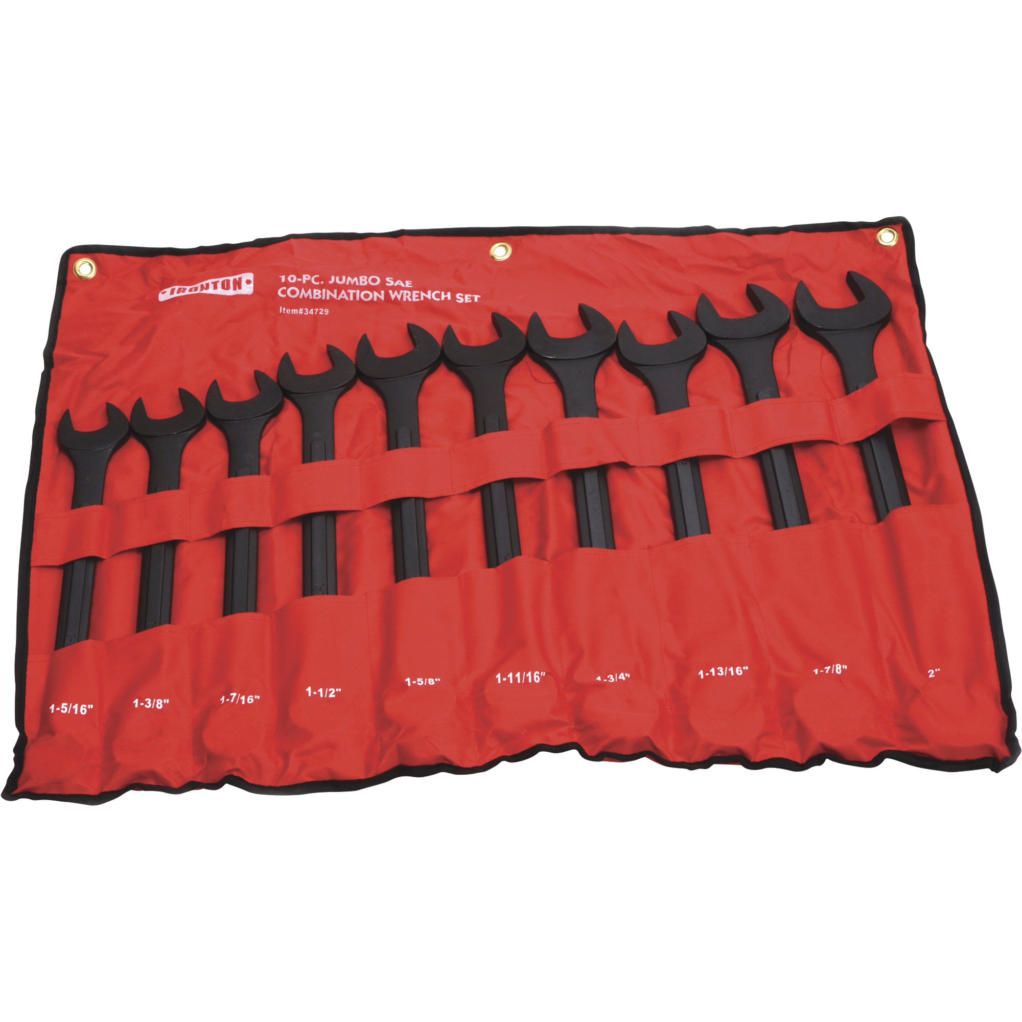 Ironton Jumbo Wrench Set 10 Pc Sae Northern Tool 7188